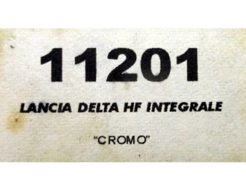 LANCIA DELTA HF INTEGRALE “ CROMO “ REF.11201 TEAM SLOT