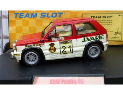 SEAT PANDA CARLOS SAINZ REF.72401 TEAM SLOT