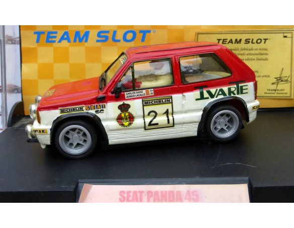SEAT PANDA CARLOS SAINZ REF.72401 TEAM SLOT