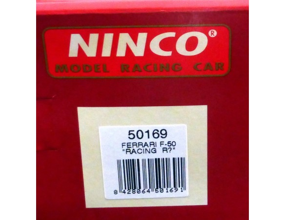 FERRARI F-50 RACING R	BLANCO-AZUL	1998 REF.50169 NINCO