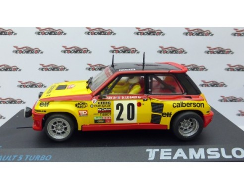 RENAULT 5 TURBO CALBERSON MONTECARLO 1981 REF.11802 TEAM SLOT