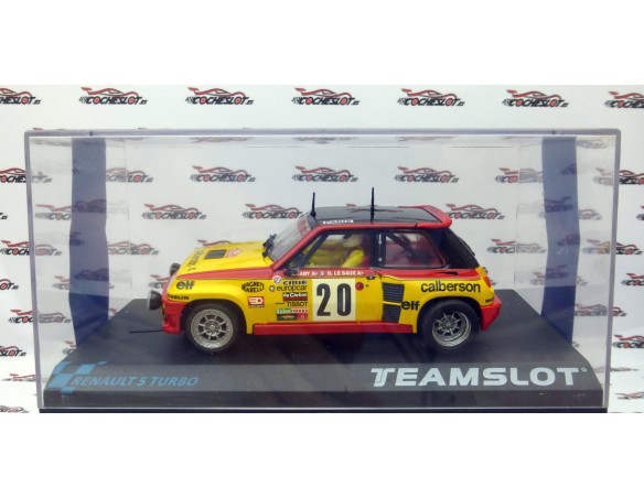 RENAULT 5 TURBO CALBERSON MONTECARLO 1981 REF.11802 TEAM SLOT