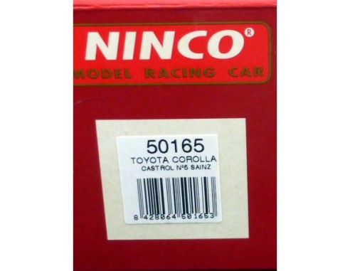 TOYOTA COROLLA CASTROL Nº 5 SAINZ  REF. 50165 NINCO