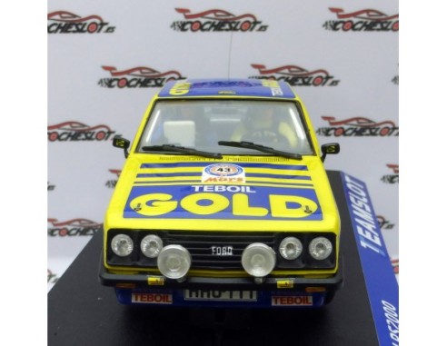 FORD ESCORT MK II RS2000 AUESBERG “81 REF.12704 TEAM SLOT