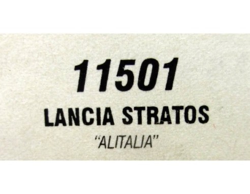 LANCIA STRATOS ALITALIA REF.11501 TEAM SLOT