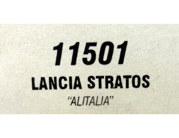 LANCIA STRATOS ALITALIA REF.11501 TEAM SLOT