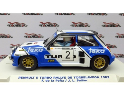 RENAULT 5 TEKA RALLY TORRELAVEGA 1983 REF.W037-1SP  SLOTWINGS