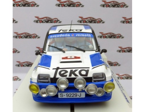 RENAULT 5 TEKA RALLY TORRELAVEGA 1983 REF.W037-1SP  SLOTWINGS
