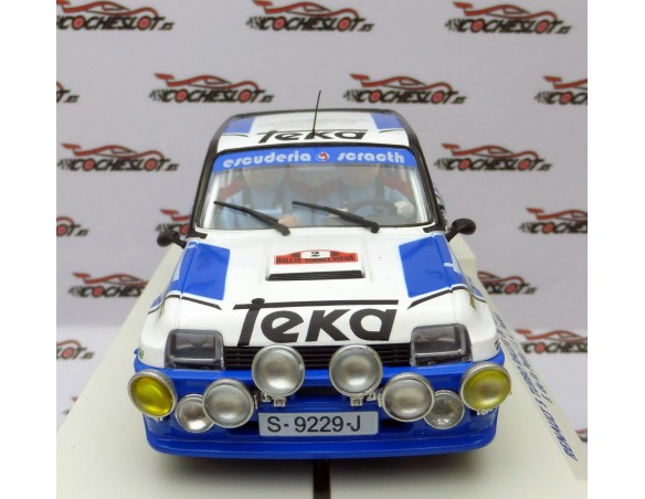 RENAULT 5 TEKA RALLY TORRELAVEGA 1983 REF.W037-1SP  SLOTWINGS