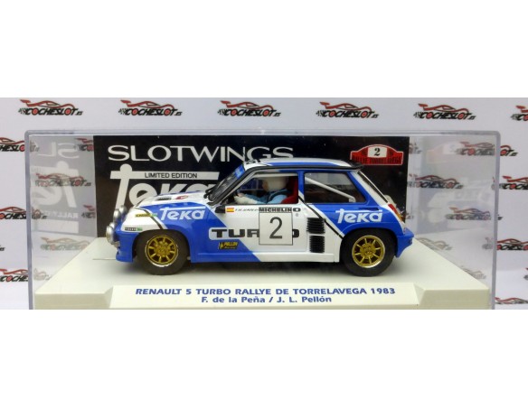 RENAULT 5 TEKA RALLY TORRELAVEGA 1983 REF.W037-1SP  SLOTWINGS