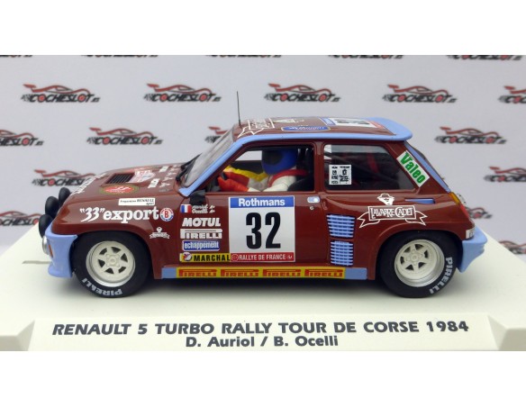 RENAULT 5 TURBO RALLY TOUR DE CORSE 1984 REF. E2069 LIMPIO FLY