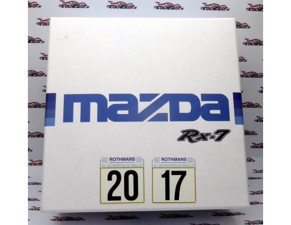 MAZDA RX7 Nº17 Nº20 REF.C-2104 MARALIC MODELS