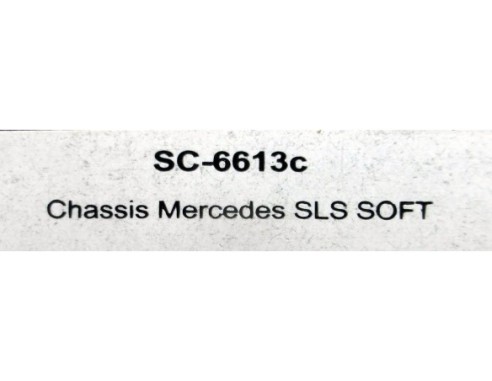 CHASIS MERCEDES SLS SOFT REF.SC6613C SCALEAUTO