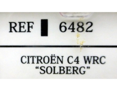CITROEN C4 WRC SOLBERG REF.6482 TECNITOYS