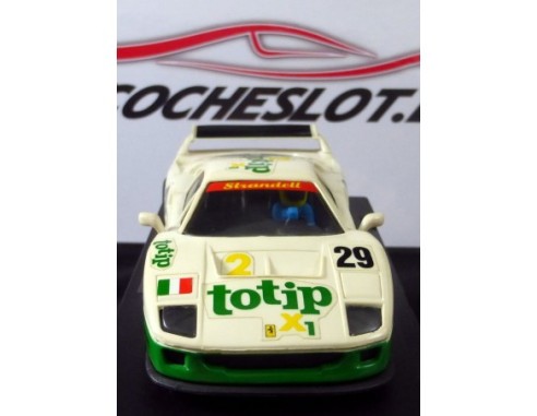 Ferrari F-40 “Totip”	Blanco 1995	REF.	8379	TYCO