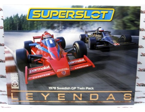 1978 SWEDISH GP TWIN PACK LEYENDAS REF.H4392A SUPERSLOT