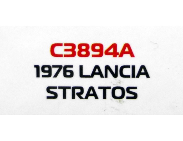 1976 LANCIA STRATOS REF.C3894A SUPERSLOT