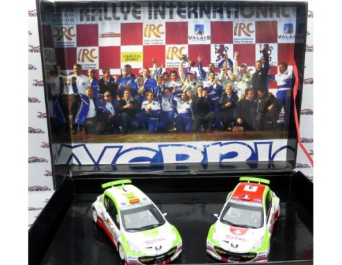 IRC 2007 WINNERS PEUGEOT SPORT BOX REF.50910 AVANT SLOT