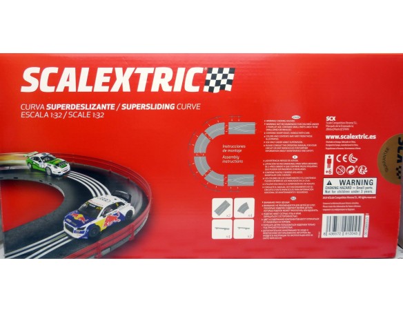 CURVA SUPERDESLIZANTE REF.U10398S100 SCALEXTRIC