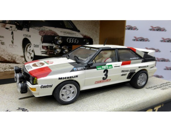 AUDI QUATTRO A1 PORTUGAL 83 GOLD EDITION Nº3 REF.PDV09090030 TEAM SLOT