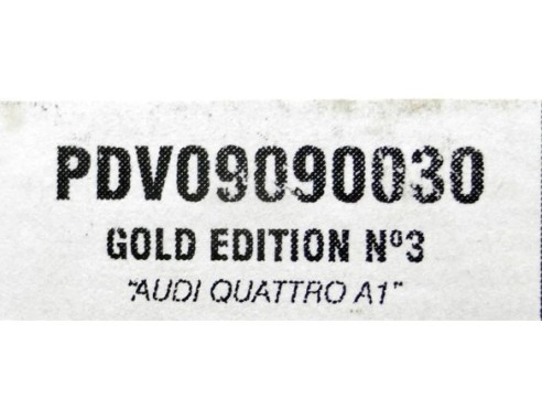 AUDI QUATTRO A1 PORTUGAL 83 GOLD EDITION Nº3 REF.PDV09090030 TEAM SLOT