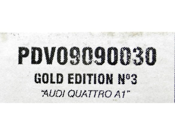 AUDI QUATTRO A1 PORTUGAL 83 GOLD EDITION Nº3 REF.PDV09090030 TEAM SLOT