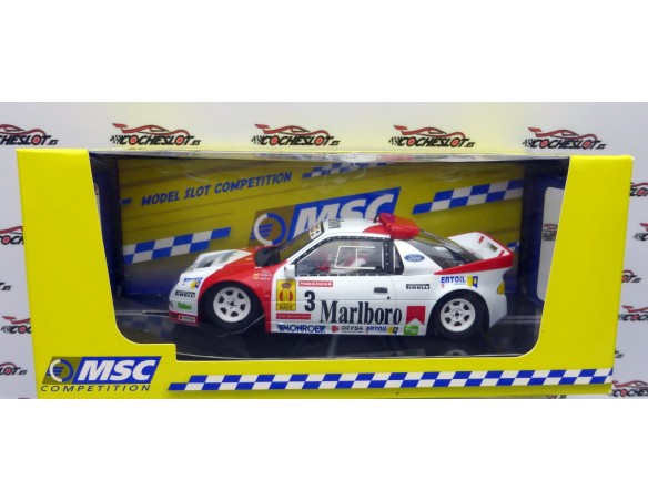 FORD RS 200 A.ZANINI RALLY PRINCIPE DE ASTURIAS 86 REF.6013 MSC