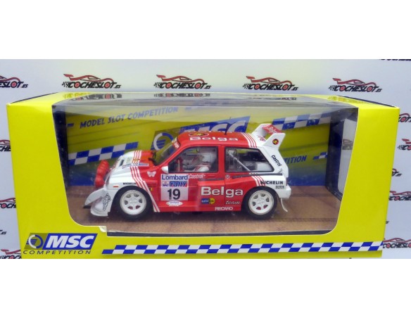 MG METRO 6R4 BELGA RAC RALLY 1986 REF.6025 MSC