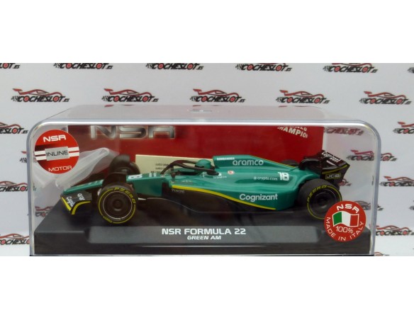 FORMULA 22 BRITISH GREEN AM Nº18 REF.0341IL NSR