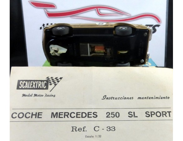 GT Mercedes 250 SL Sport	 CON CAJA E INSTRUCCIONES 1968 	REF.	C-33	EXIN