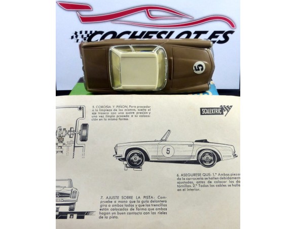 GT Mercedes 250 SL Sport	 CON CAJA E INSTRUCCIONES 1968 	REF.	C-33	EXIN
