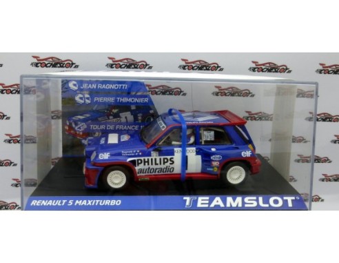 RENAULT 5 MAXITURBO TOUR DE FRANCE AUTO 1985 REF.12109 TEAMSLOT