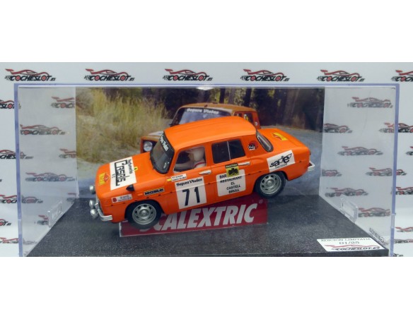 RENAULT 8 TS P.RALLY CATALUÑA 1981 DECORACION ARTESANAL REF.7 COCHESLOT