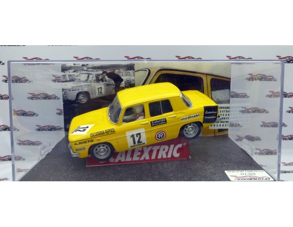 RENAULT 8 TS ANGEL NIETO / II COPA RENAULT TS DECORACION ARTESANAL REF.8 COCHESLOT