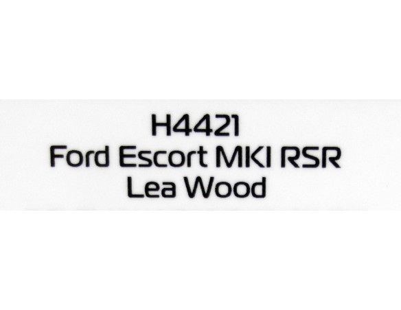 FORD ESCORT MK I RSR LEA WOOD REF.H4421 SUPERSLOT