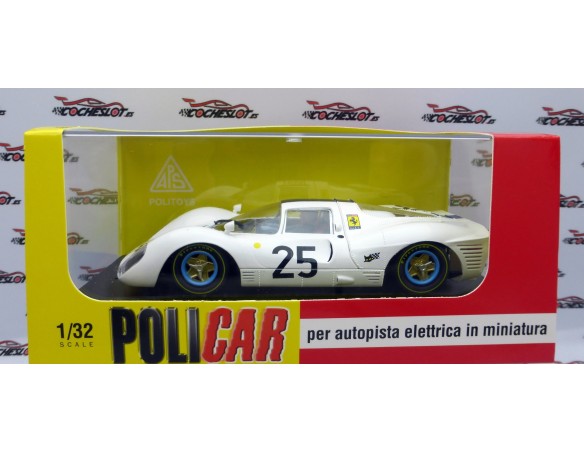 FERRARI 412P Nº25 24H LE MANS 1967 REF.CAR06d POLICAR