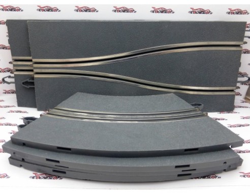 SET CHICANE EN CURVA GRIS SCX