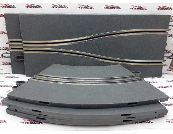 SET CHICANE EN CURVA GRIS SCX