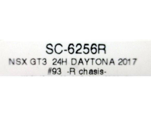 NSX GT3 24H DAYTONA 2017 Nº93 REF. SC6256R SCALEAUTO