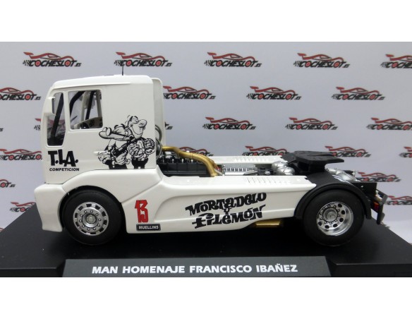 CAMION MAN HOMENAJE FRANCISCO IBAÑEZ,MORTADELO Y FILEMON REF.ETRUCK65 FLY