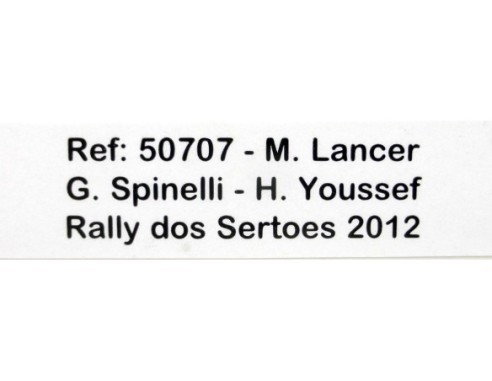 M.LANCER RALLY DOS SERTOES 2012 REF.50707 AVANT SLOT
