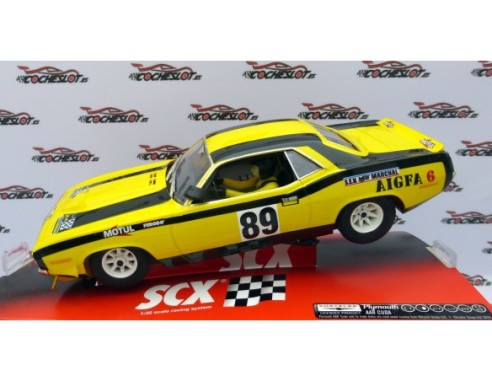 PLYMOUNTH AAR CUDA “ YELLOW” REF.64870 SCX