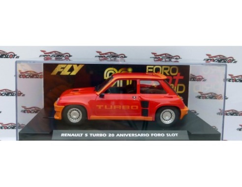 RENAULT 5 TURBO 20 ANIVERSARIO FORO SLOT REF.E2078 FLY