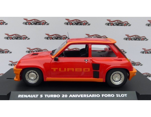 RENAULT 5 TURBO 20 ANIVERSARIO FORO SLOT REF.E2078 FLY