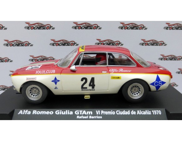 ALFA ROMEO GIULIA GTAM VI PREMIO ALCAÑIZ 1970 R.BARRIOS A1101 REF.88158 FLY