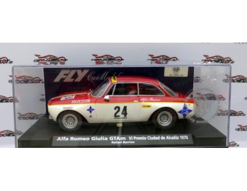 ALFA ROMEO GIULIA GTAM VI PREMIO ALCAÑIZ 1970 R.BARRIOS A1101 REF.88158 FLY