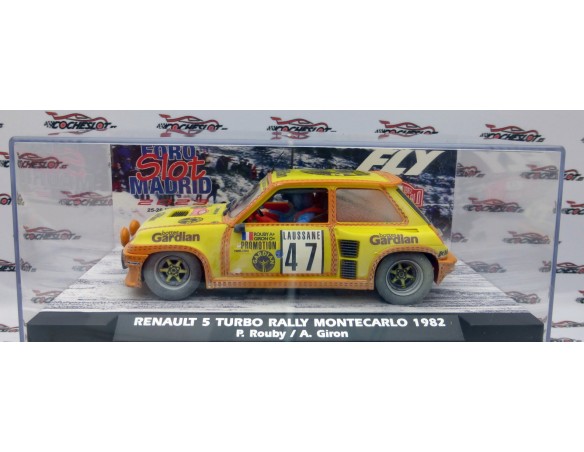 RENAULT 5 TURBO RALLY MONTECARLO 1982 EFECTO NIEVE REF.A2055AR FLY