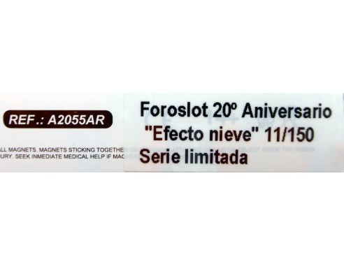 RENAULT 5 TURBO RALLY MONTECARLO 1982 EFECTO NIEVE REF.A2055AR FLY