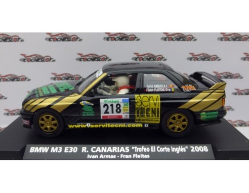 BMW M3 E30 RALLYE CANARIAS 2008 TROFEO EL CORTE INGLES REF.F10302 FLYSLOT