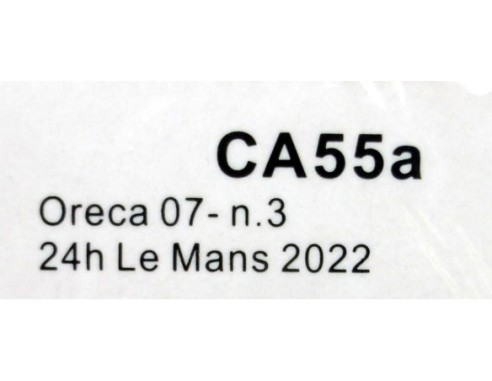 ORECA 07 Nº3 24H LE MANS 2022 REF.CA55a SLOT.IT